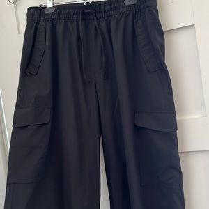 High-Waisted StretchTech Wide-Leg Cargo Pants old navy women's
